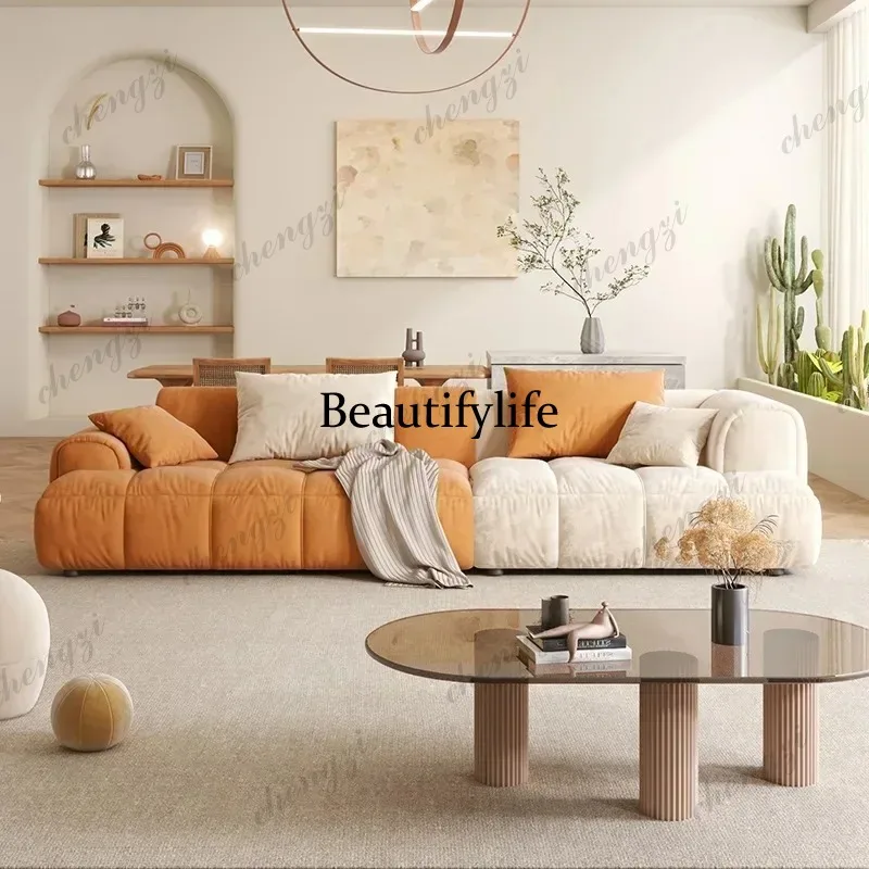 Comfortable Relaxing Living Room Sofas Soft Puff Luxury Elegant Modern Sofa Lazy Reclining Woonkamer Banken Patio Furniture
