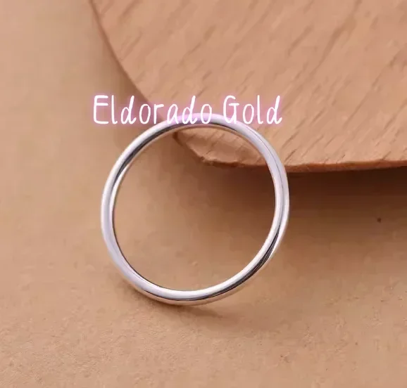 

Кольца Eldorado Gold из настоящего серебра 999 пробы для девочек, простые кольца из чистого серебра