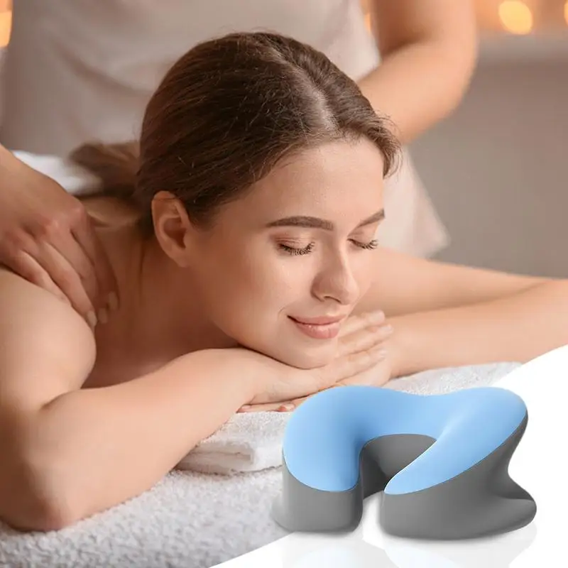 Face Down Cushion Headrest Cushion Pillow For Face Spa Salon Massage Bed Face Down Cradle Cushion Pillow For Women Men And