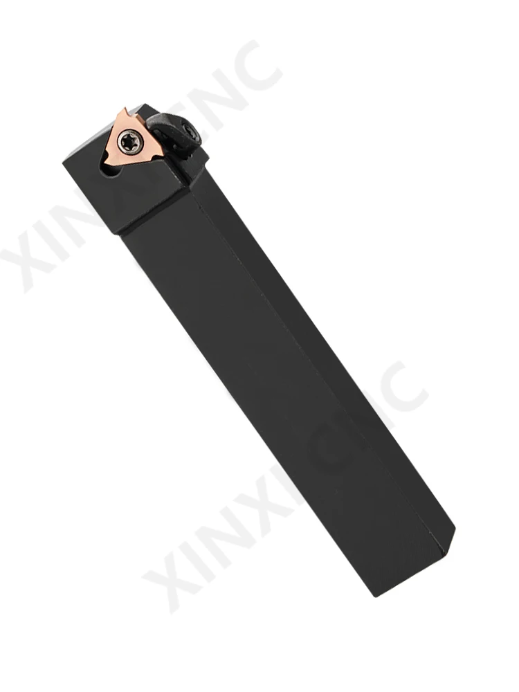 CNC Lathe Tool - Retaining Ring Shallow Groove Cutter with Large Clamp Plate CGBR2020K16/2525M32 Right-Hand Tool Holder