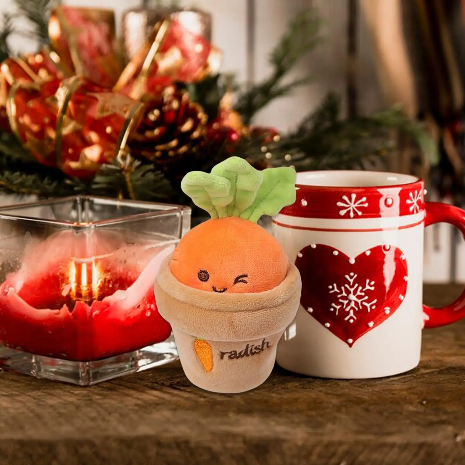 Adorable llavero de peluche de zanahoria, divertido juguete de peluche de verduras, colgante pequeño para mochila para niños, regalo de cumpleaños