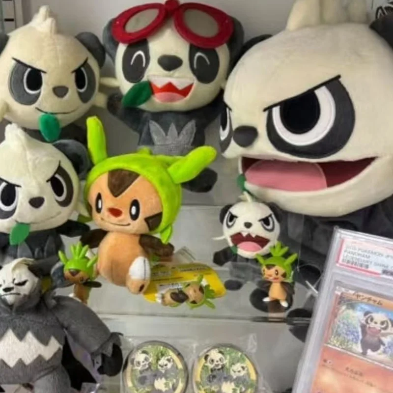 

Pokemon Pikachu Plush XYZ Pangoro Froakie Chespin Pancham Kawaii Doll Fennekin Toy Quilladin Chesnaught Delphox Greninja