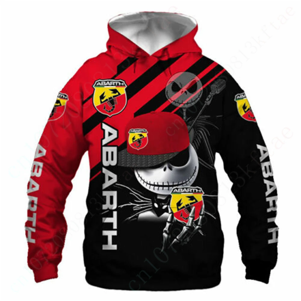 

Abarth Clothing Harajuku Oversize Zip Hoodie Anime Sweatshirt 3D Printing Pullover Casual Hoodies For Men Women Unisex Hoodies