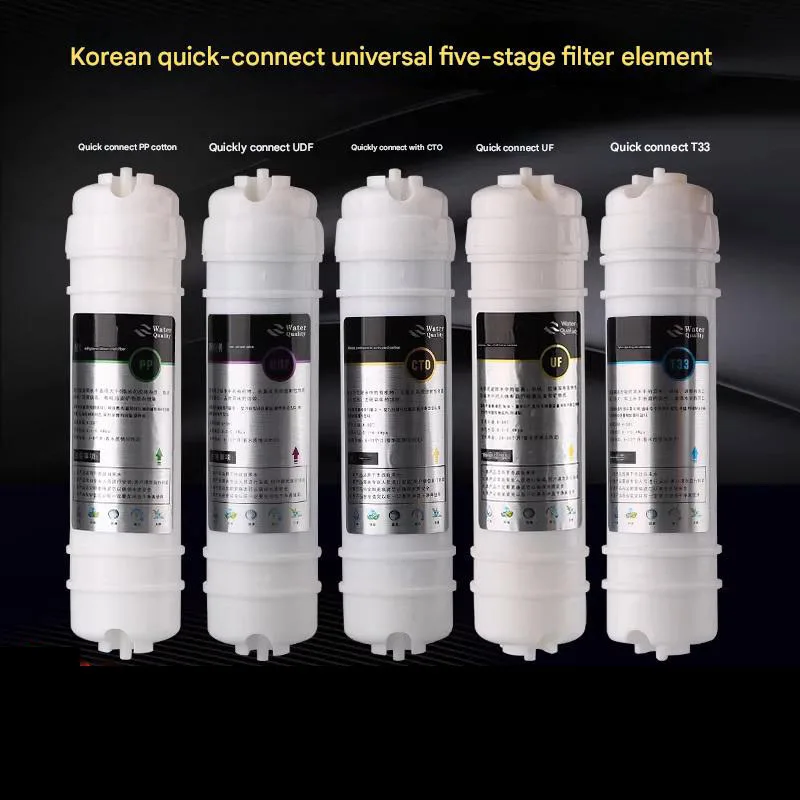 

Комплект фильтрующих картриджей MCOSI Quick Connecting 5 мкм FULL SET/PP/UDF/CTO/UF/T33 для очистки воды