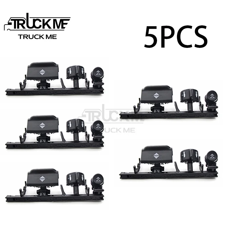 

5PCS/BOX Truck Seat Adjustment Button Switch for Grammer 90.6 and Sitrak 1145718