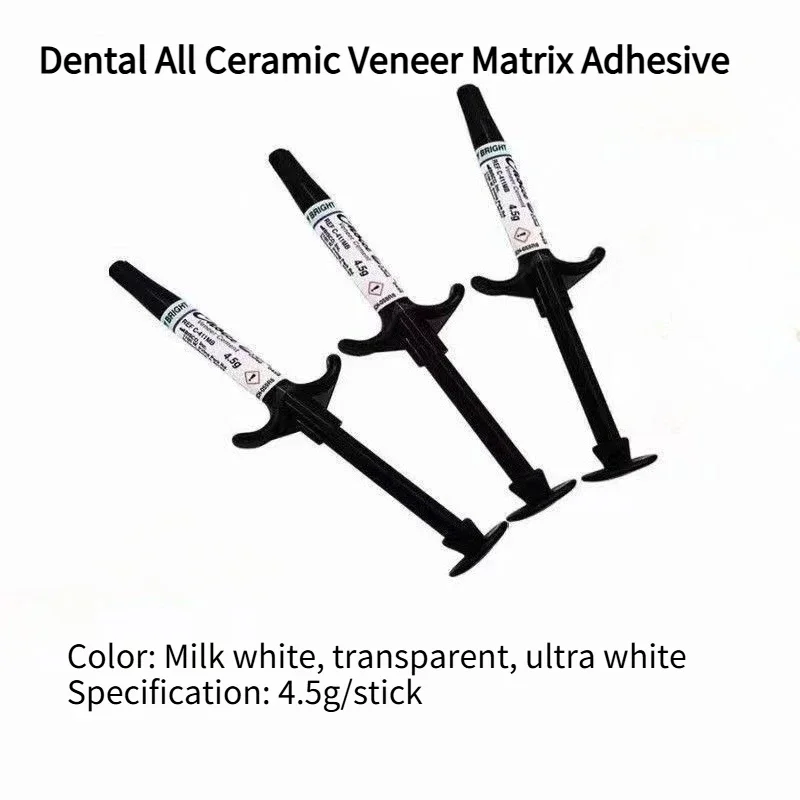 BISCO الحليب الأبيض مصفوفة جميع قشرة السيراميك قاعدة لاصقة الأشعة فوق البنفسجية علاج الراتنج الاسمنت الخزف القشرة قاعدة لاصق مواد طب الأسنان #3