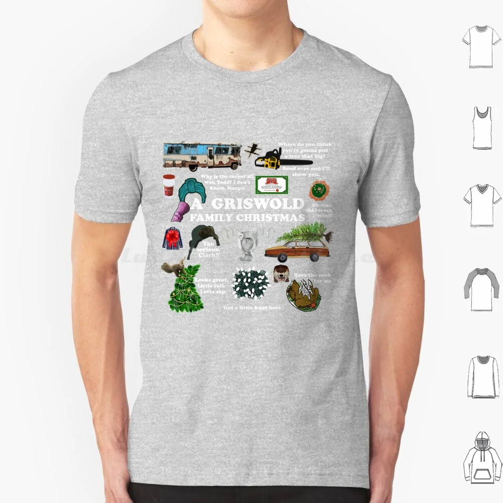 Christmas Vacation Collage T Shirt Cotton Men Women DIY Print Christmas Vacation Clark Griswold Why Is The Carpet Wet Todd I