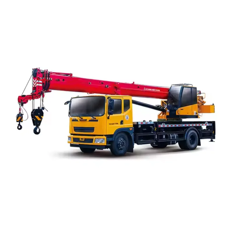 Bestselling STC120T4 12Ton Truck Crane with 4-Section Boom for Heavy Duty Lifting and Construction Projects