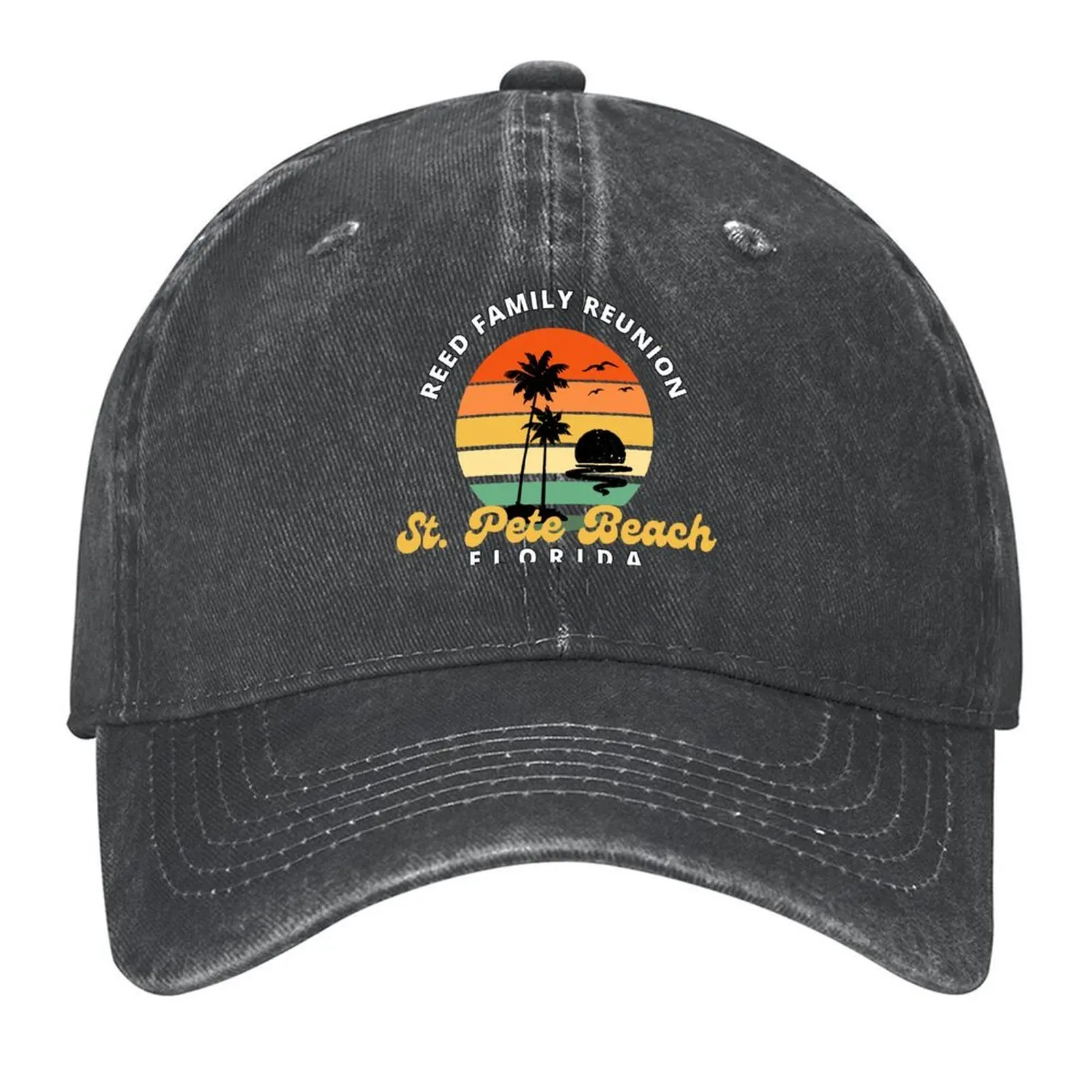 

Reed Family St Pete Baseball Cap fun hats Luxury Man Hat Cosplay Beach Bag Women Caps Men's