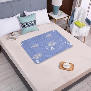 Colchão lavável à prova d'água, tapete de urina para bebês e crianças, protetor de cama fofo de desenho animado, fralda, almofadas de urina, pano respirável 12 principais vendas haidasem bed sheet - №8