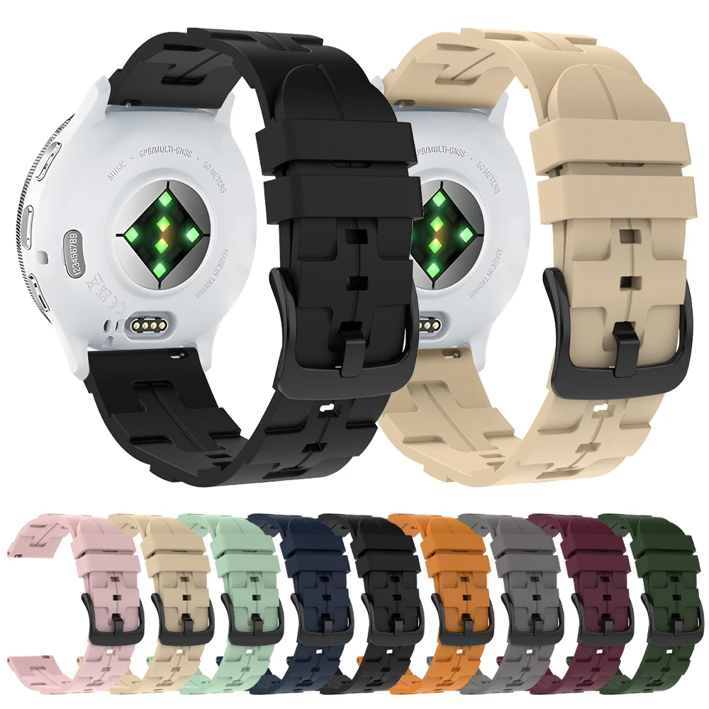 حزام سيليكون رياضي للساعة ، 20 ، 22 ، تيكس ، إكسسوارات بديلة قابلة للتنفس ، برو 3 الترا ، غت ، غتكس ، S2 ، E2 ، E3 ، غث
