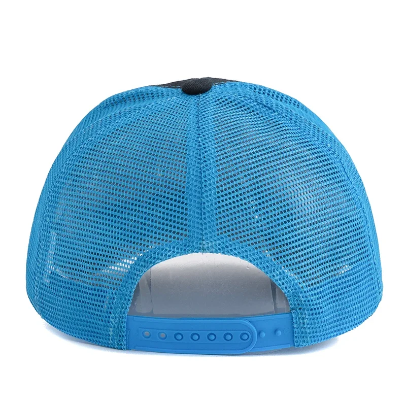 ユニセックスツートンカラーキャップ湾曲したつばスタイルのトラック運転手の帽子男性 & 女性カジュアルアウトドアストリート通気性サマーキャップ