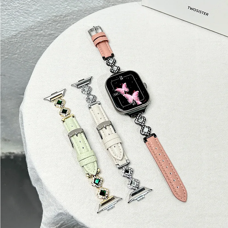 Correa de moda para reloj Redmi 5/4, Correa de reloj para Xiaomi band 9 Pro /8 Pro, Correa deportiva para mujer, pulsera para reloj inteligente