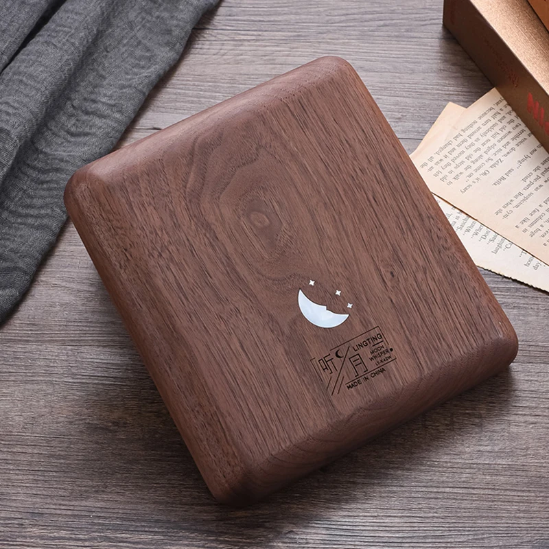 LINGTING 42 Key Kalimba Chromatic Scale Thumb Piano Walnut Double Layer Professional Kalimbas Musical Keyboard Instruments Gifts