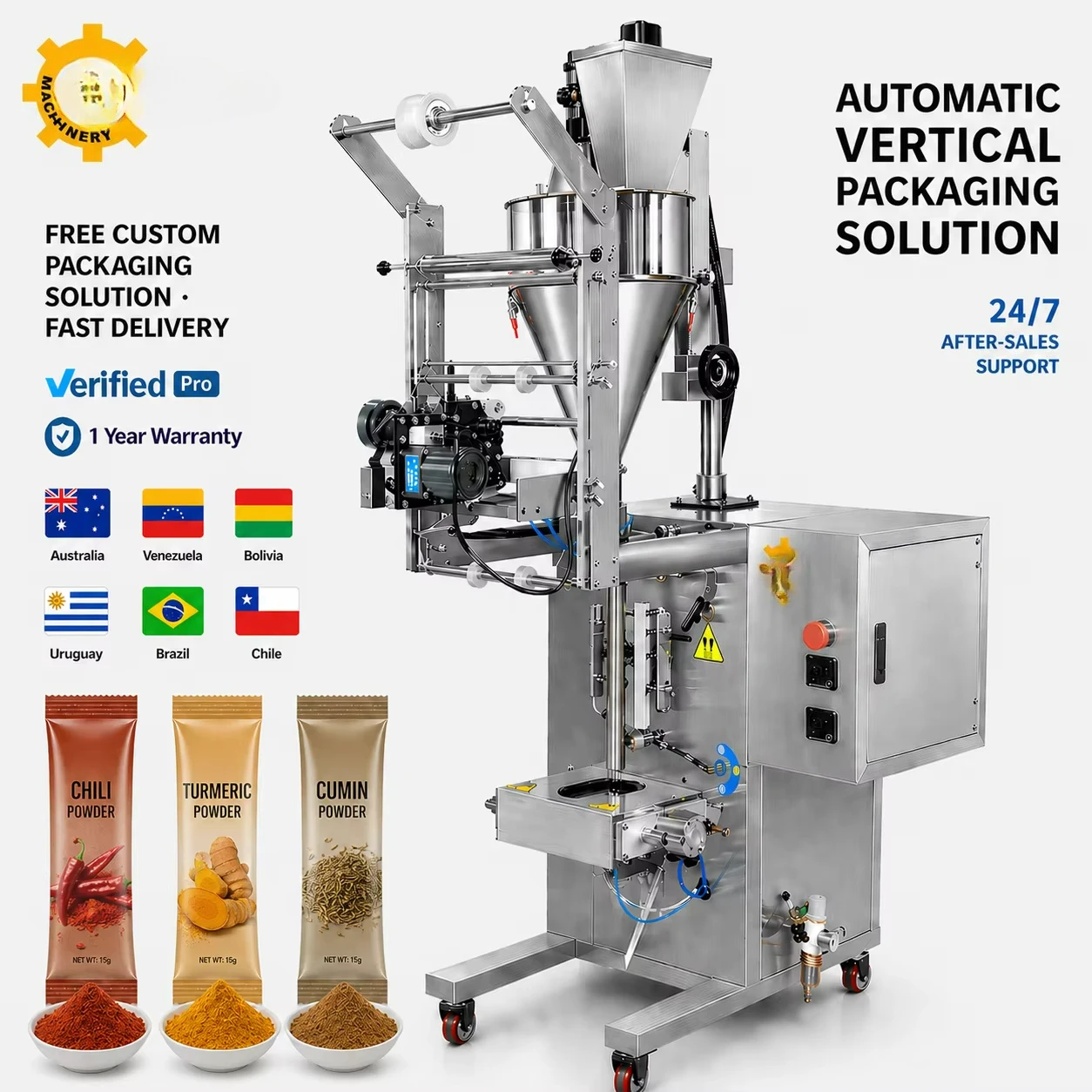 Industrial Link Coffee Powder Stick Packing Machine For Powder Other Packaging Machines Bag Packaging Machine