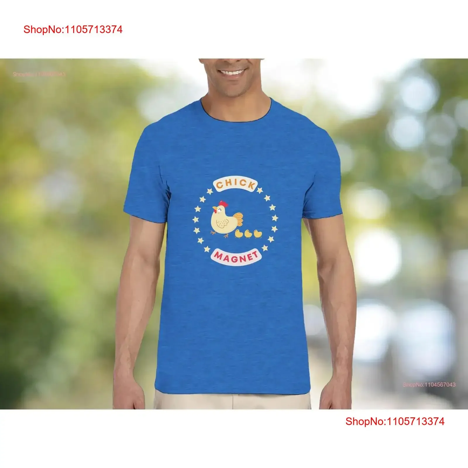 Chicken shirt Chick magnet T Funny gift Barn animal lover Rooster Hen Top Birthday s vintage Washed designer clothes Soft