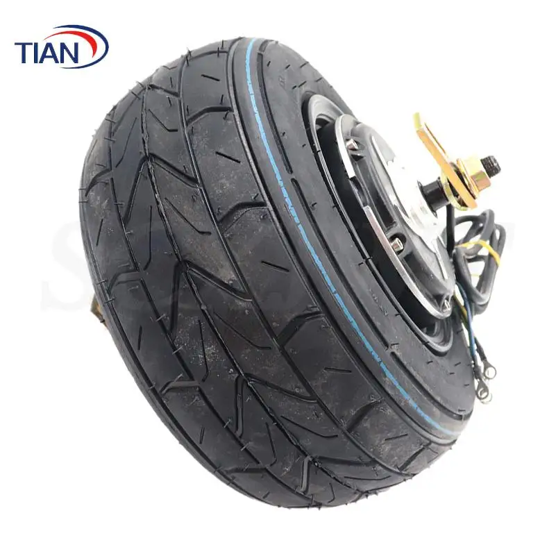 10x6.00-6 Electric Wheel  10 inch Wheel Tire with Wheel Hub, Used for Electric Scooter Parts