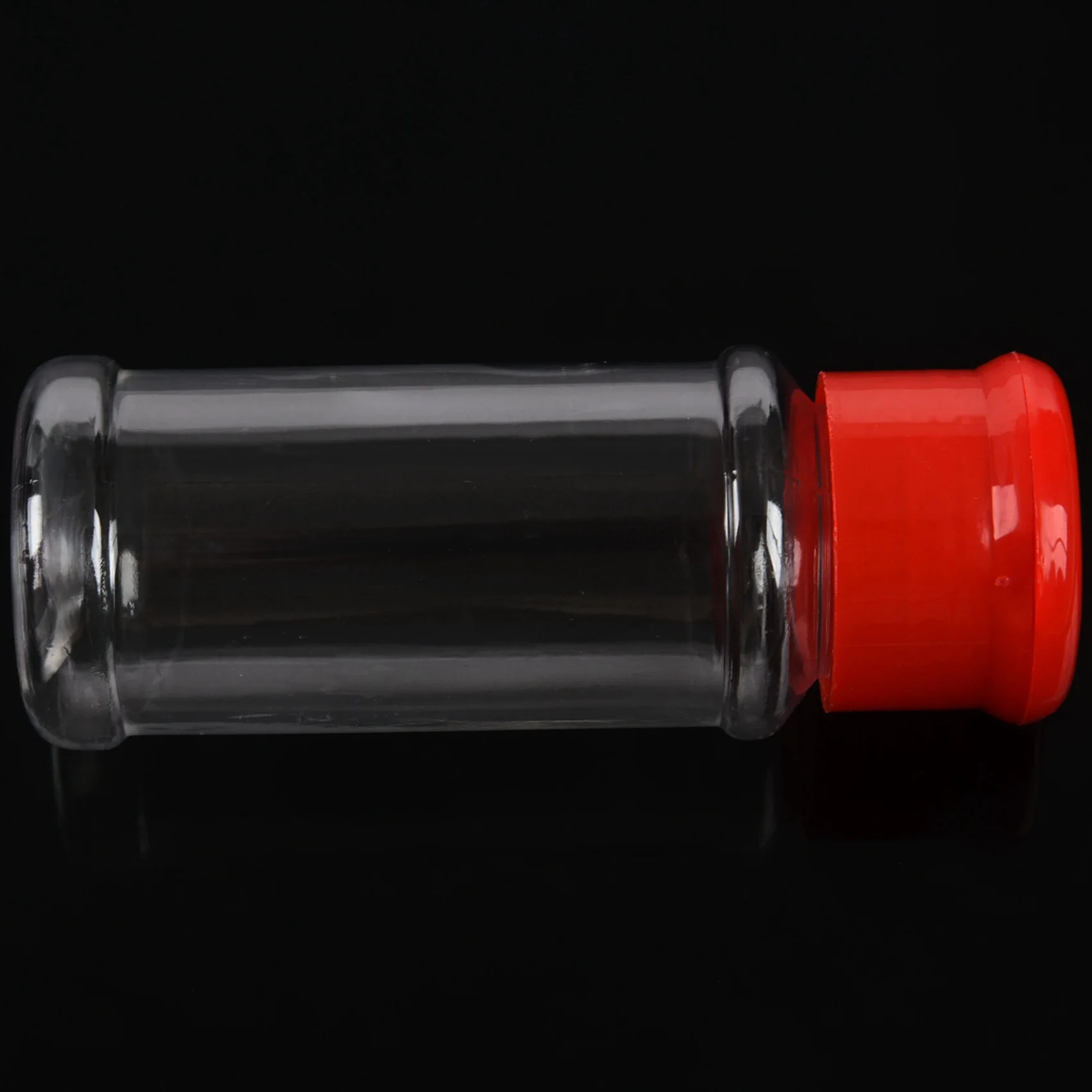 A93E-36 Pcs Plastic Spice Salt Pepper Shakers Seasoning Jar Can Barbecue Condiment Jar Bottles Cruet Container Box(Red)