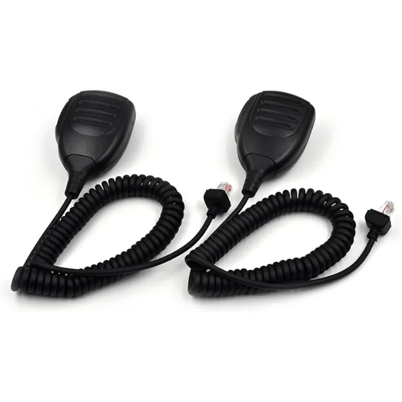 2pcs HM-152 8-pin Handheld Speaker Mic Microphone for ICOM IC-207H IC-208H IC-2820H IC-F2721D IC-7000 IC-8000 IC-F6121D Plug