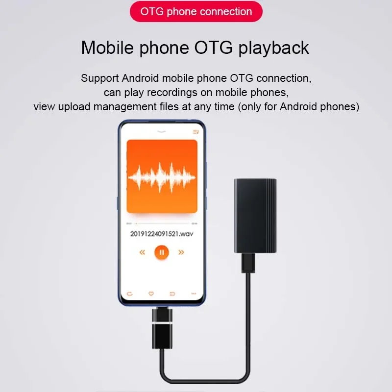 500 ساعة مسجل الصوت المنشط الإملاء الصوت الصوت المنشط الرقمي المهنية مايكرو فلاش محرك تسجيل الصوت السري