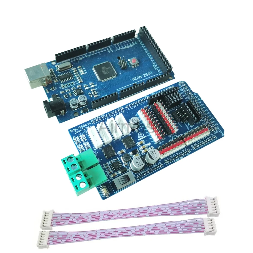 6-12 В Mega2560 PS2 контроллер драйвер PID комплект управления скоростью для Arduino 4WD Mecanum колесо робот автомобиль двигатель робототехника рука серводвигатель