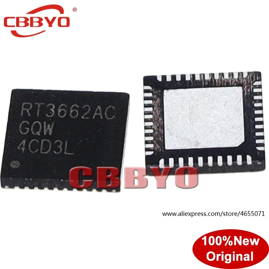 (2piece)100% New RT3662AC RT3662ACGQW QFN-40 Chipset