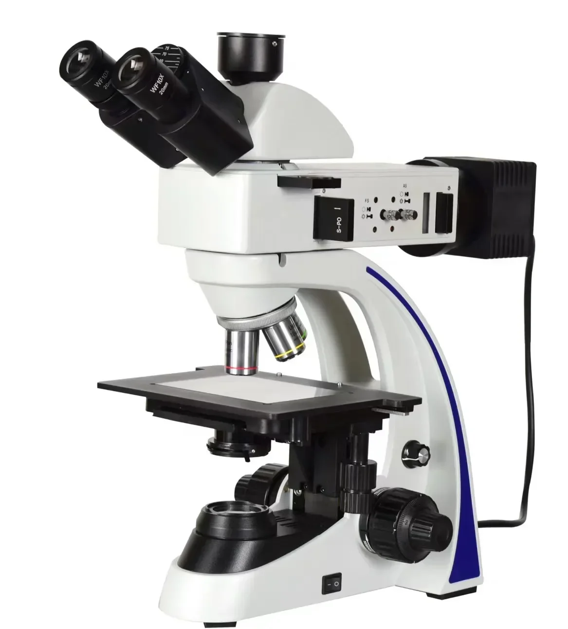 

DG2019T Upright Trinocular Metallurgical Microscope With 0.5X CCD
