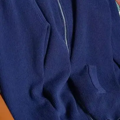 BC old money wind semi-turtleneck wool top men's casual sweater jacket