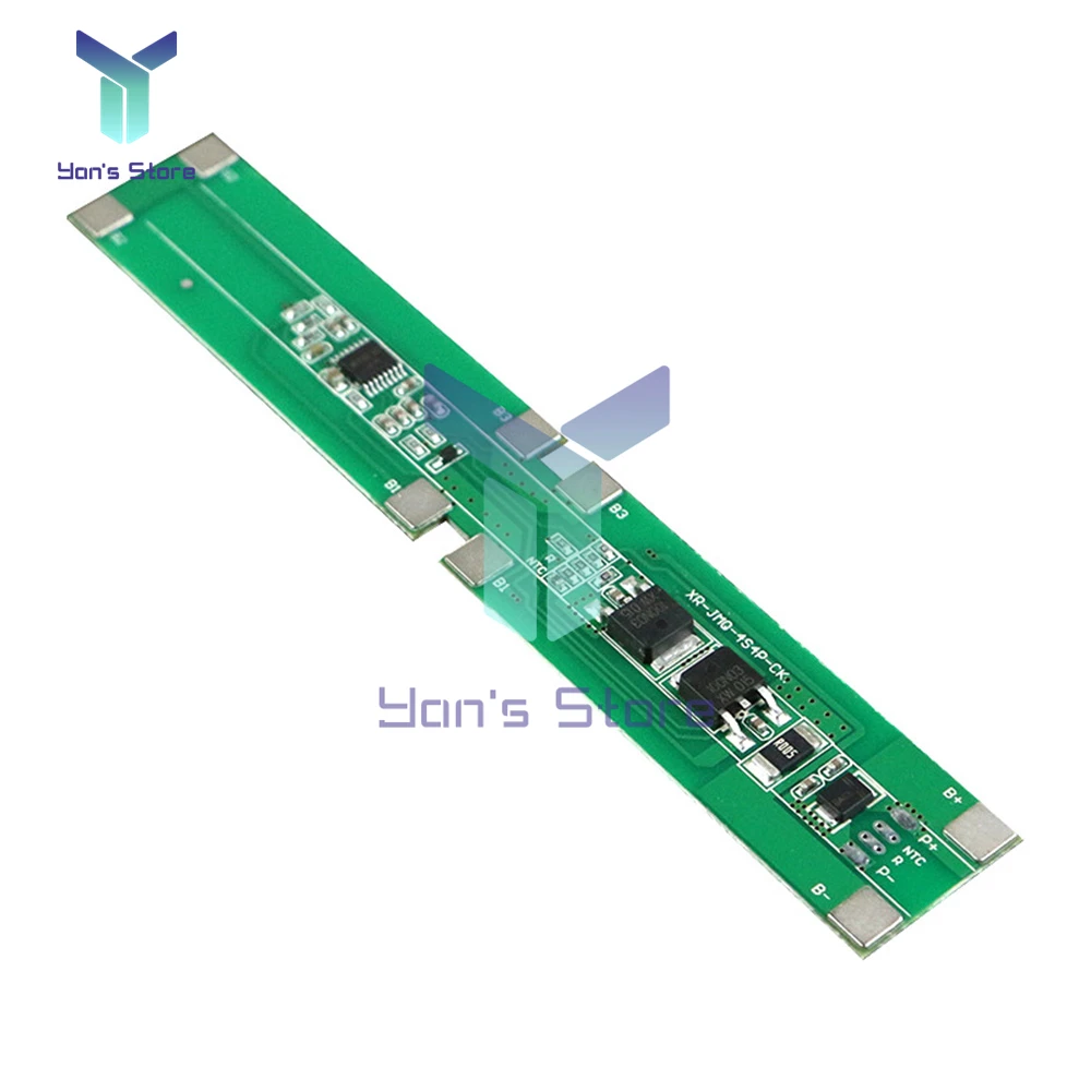 4S 14.8V ten sam Port 18650 płyta zabezpieczająca baterię litową z balansem 7A odzyskiwanie/rozłączenie obciążenia podwójna ochrona