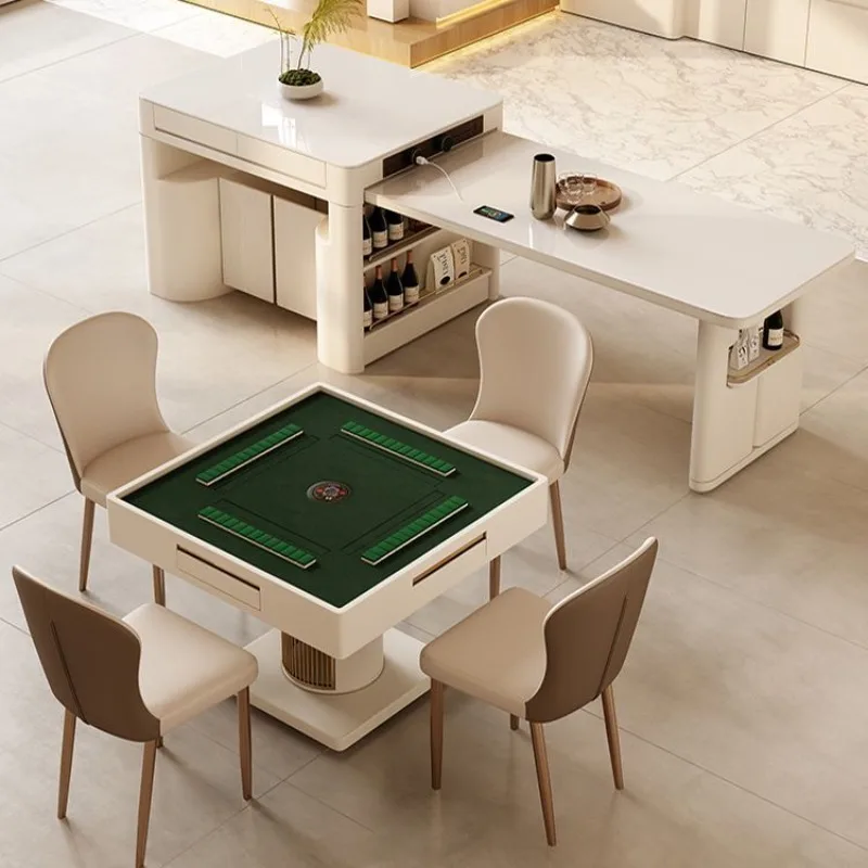 Mahjong Table All-in-one Modern Simple Home Small Dining Table
