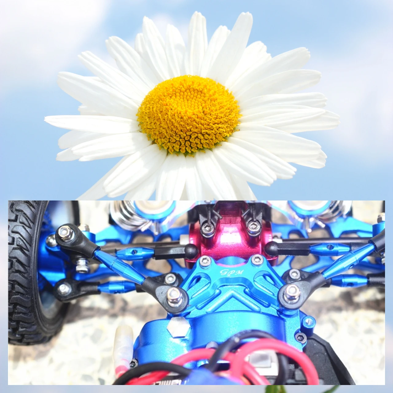 

Алюминиевая центральная крышка основного механизма GPM для осевого 1/18 Yeti Jr Score Trophy Truck