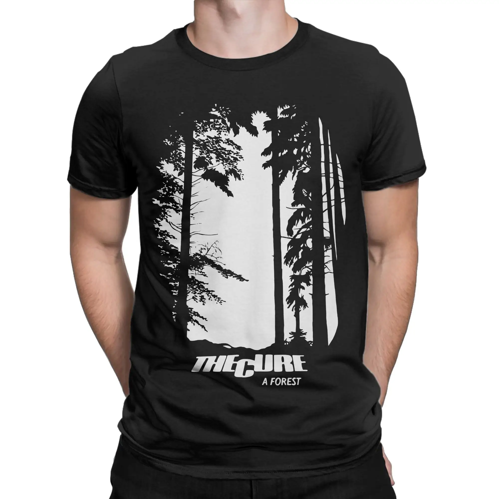 The Cures A Forest T Shirt Men Women Cotton Funny T-Shirts Crew Neck  Tees Short Sleeve Clothing Gift Idea