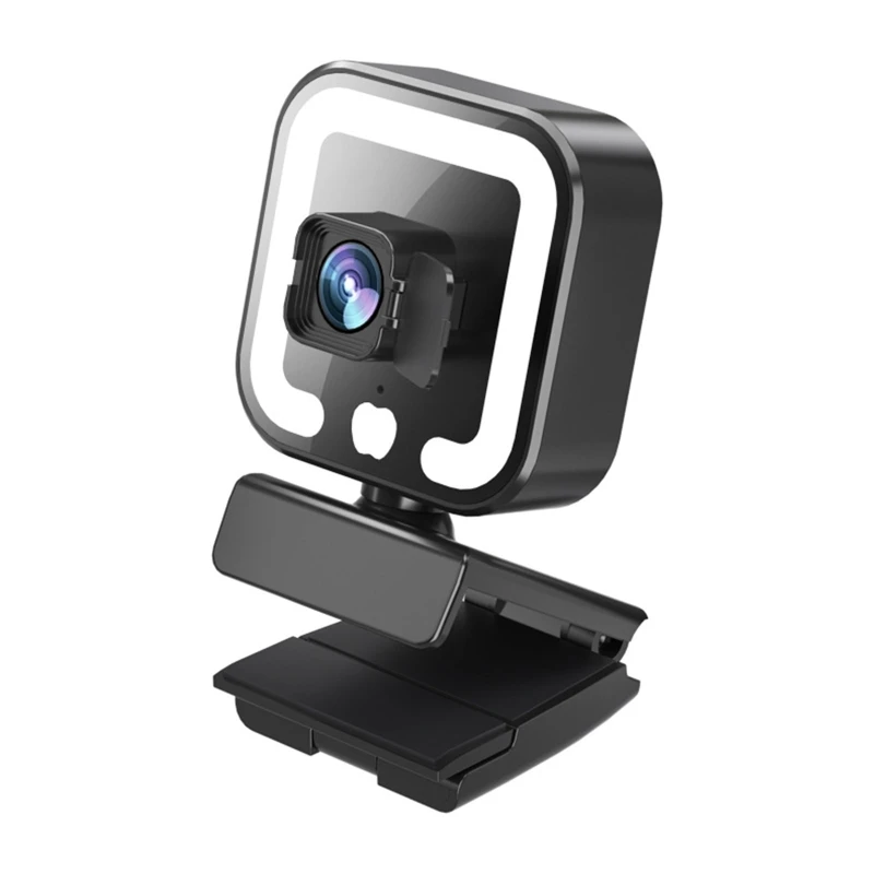 4K Full HD Webcam 1080P Web Camera Auto Focus With Fill-in Light Microphone 2K USB Plug Web Cam For PC Computer Laptop Video