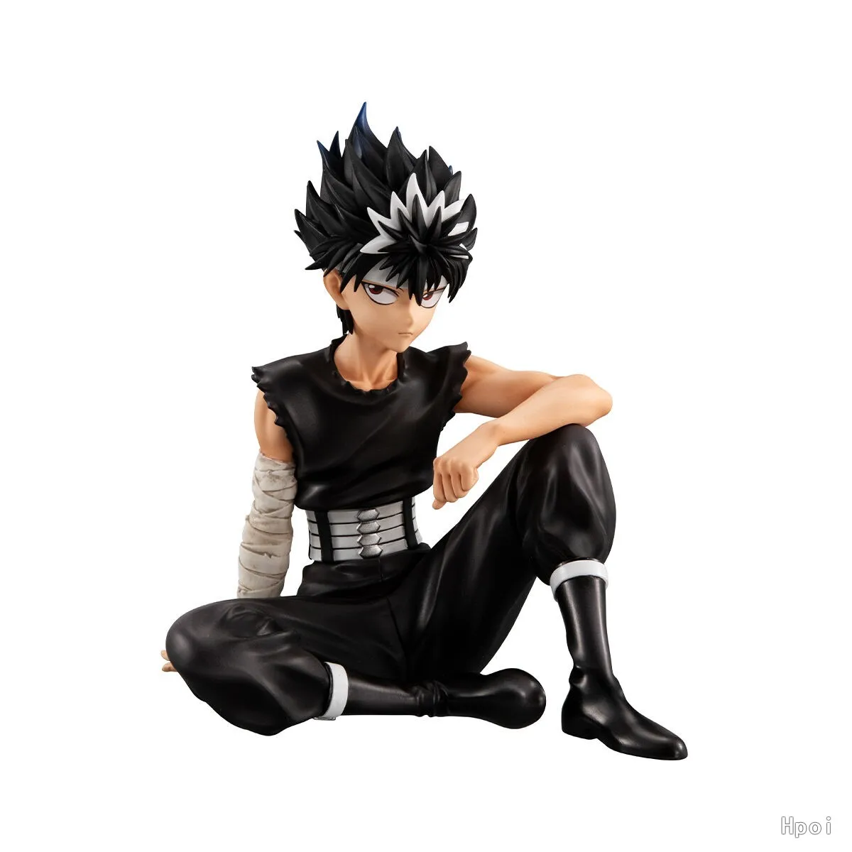 8.5CM AnimeYu Yu Hakusho Hiei Tenohira Figure Kurama Sitting posture Noodle Stopper Figure Model Toy Doll Aciton Figure