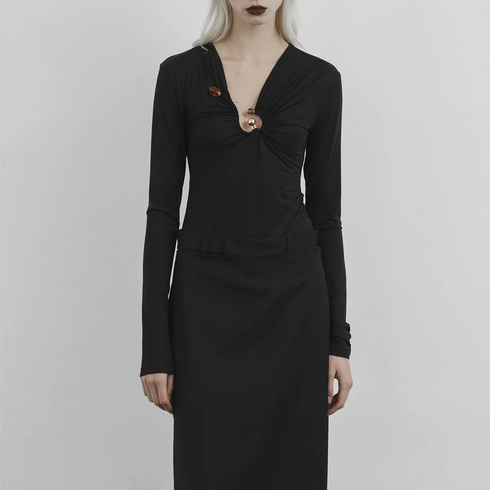 

2025 женская модная рубашка, боди, вязаный эластичный корсет, сексуальные женские топы, футболки y2k, новая мода, высококачественный пуловер, бюстгальтер