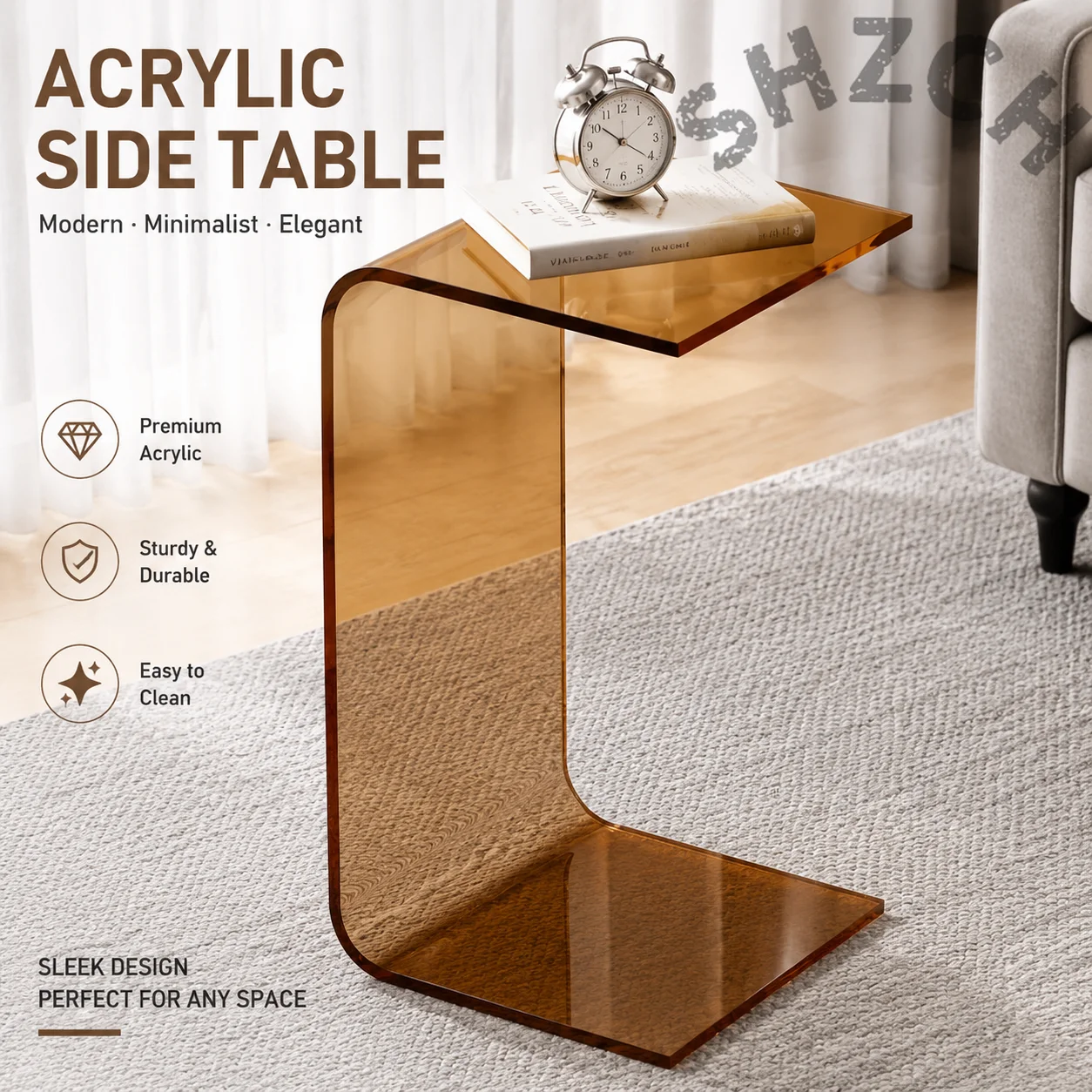 Unique Books Coffee Tables Luxury Nordic Bedroom Transform Aesthetic Side Modern Acrylic Service Mesa Auxiliar Patio Furniture