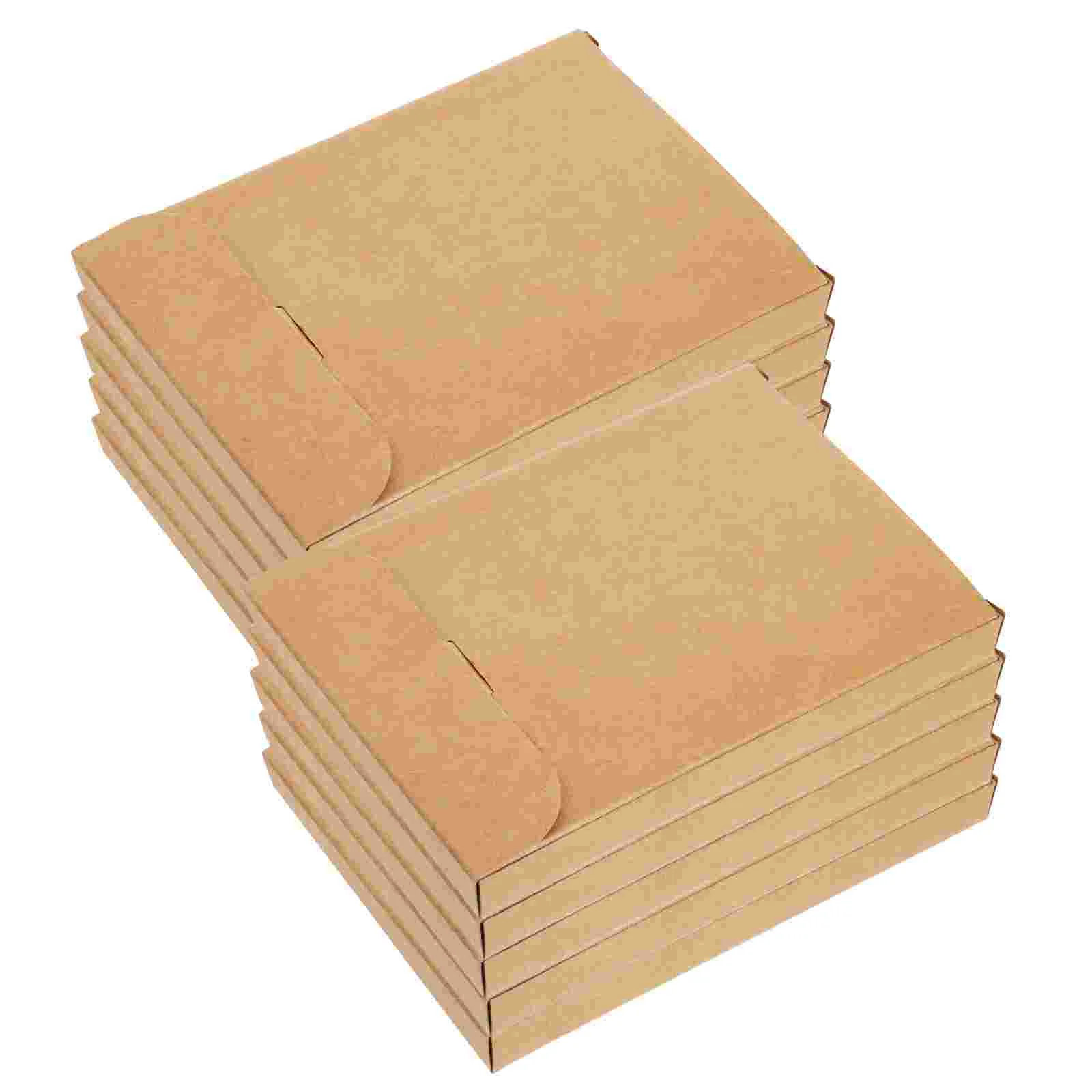 

20 Pcs Kraft Paper Greeting Card Packaging Case for Small Business Laptop Shipping Boxes Cards