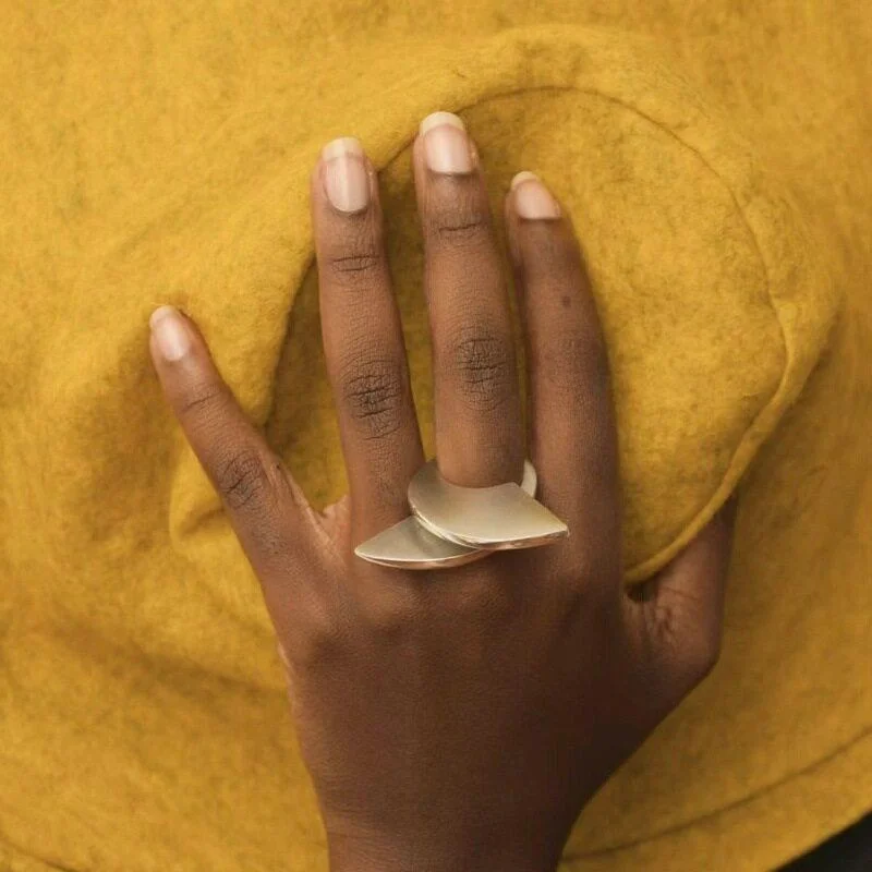 

Широкое позолоченное медное кольцо, модное многослойное кольцо на палец, экстравагантное, новая модель для трансграничной торговли