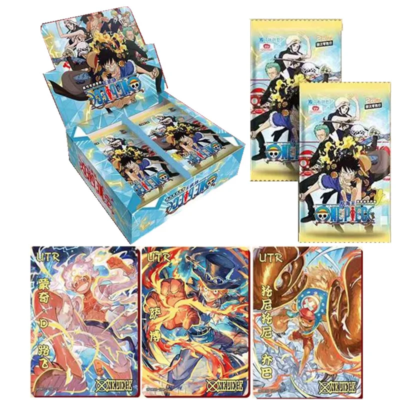 2024 Qiqu Chuangxiang Original One Piece Collection Cards Booster Box Wanted Rare Booster Box Anime Playing Game Cards