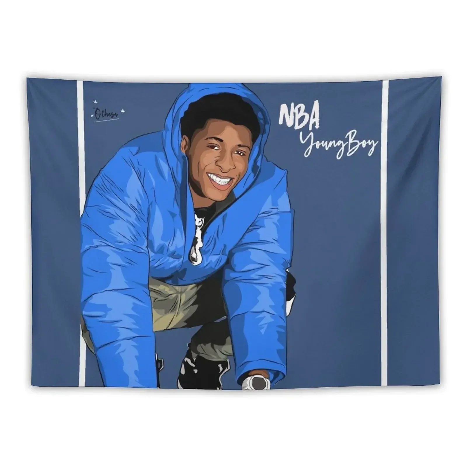 Never Broke Again YoungBoy Tapestry Wall Deco Anime Decor Tapestry