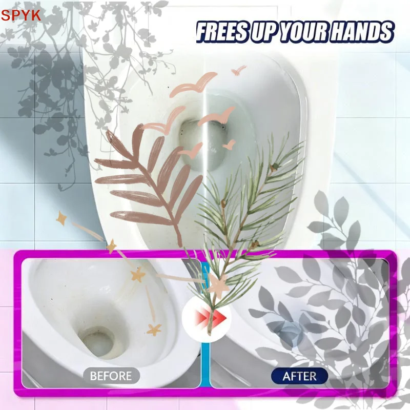 10Pcs/Box Toilet Effervescent Tablets Just Drop Into Toilet Or Tank Gentle To Glaze Scrub Free Home Toilet Cleaner