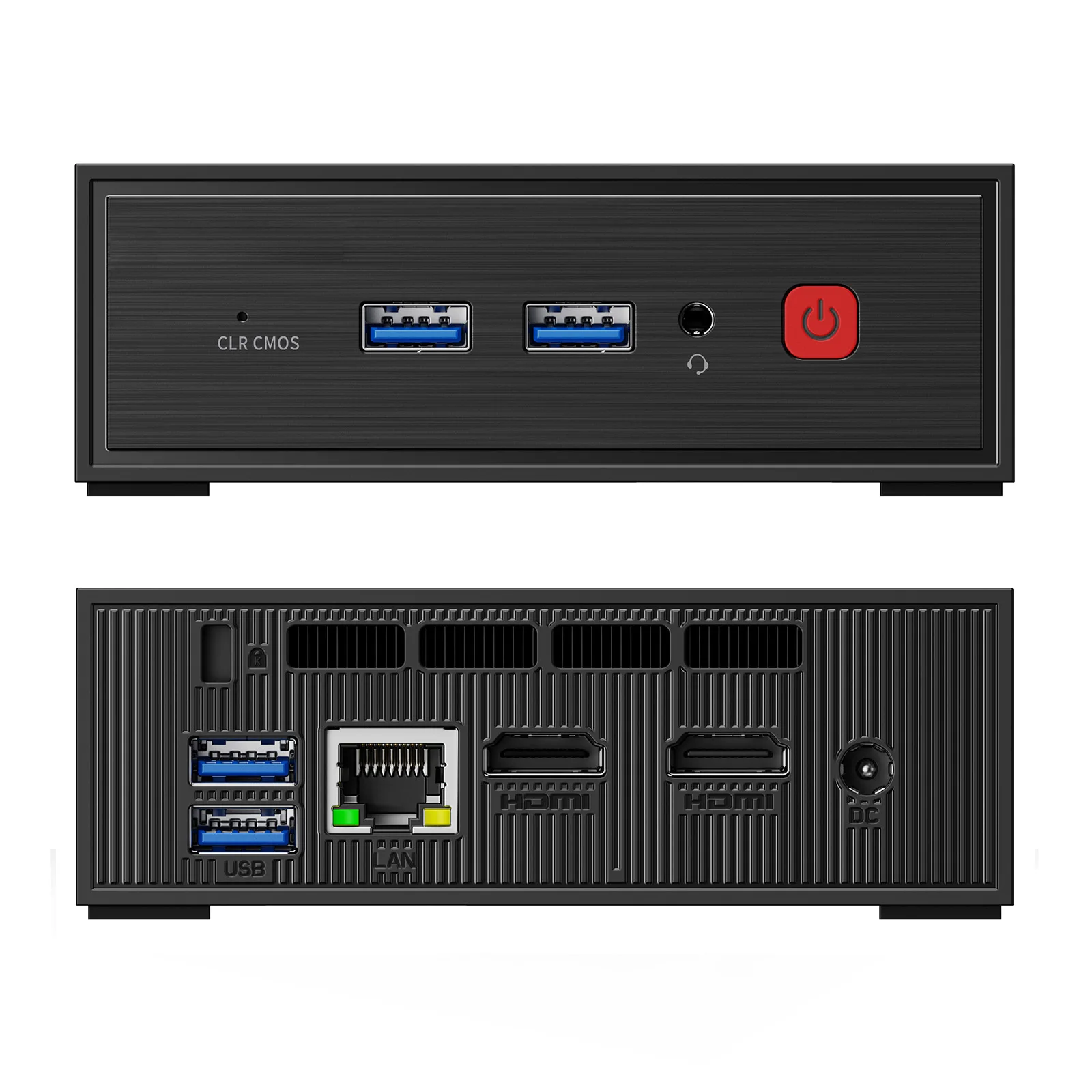 Bestoss Mini PC N2 Intel Alder Lake N150 Max Turbo 3,6 GHz 16 GB DDR4 2 TB SSD 4K 60 Hz mini pc Windows11 Mini computer desktop