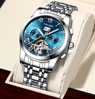 Tevise mechanical watch for man classic business design watches wrist mens Fashion luxury