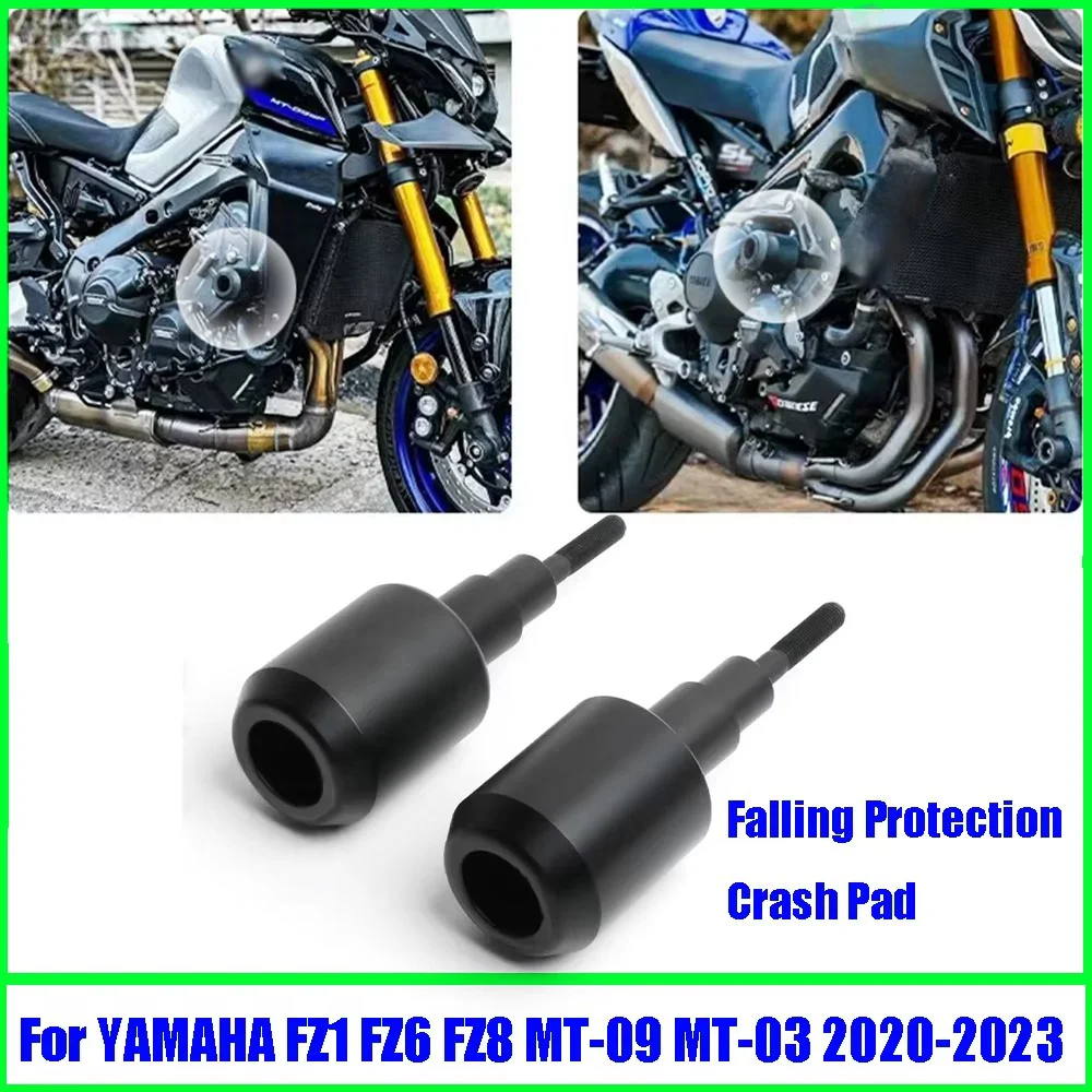 

Motorcycle Falling Protection Crash Pad For YAMAHA MT-09/SP TRACER 900 9/GT 2022 2023 9GT MT09 2021 Frame Slider Crash Protector