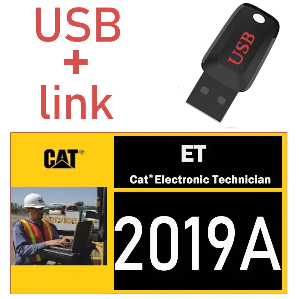 Cat ET 2019A Software Electronic Technician Excavator Diagnostic Software + Keygen + Install Video SWTUVD Run Windows 7/8/10