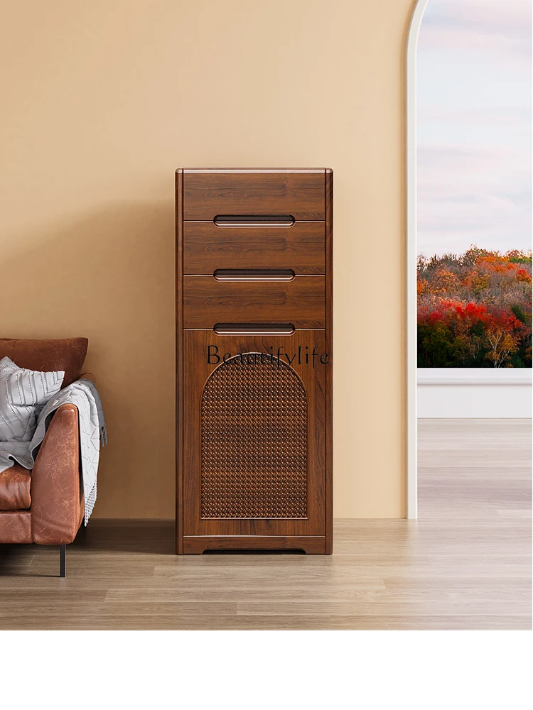 

Solid Wood Invisible Anti-Theft Living Room Bedroom Storage High-End Intelligent Hidden Large Capacity Safe Box