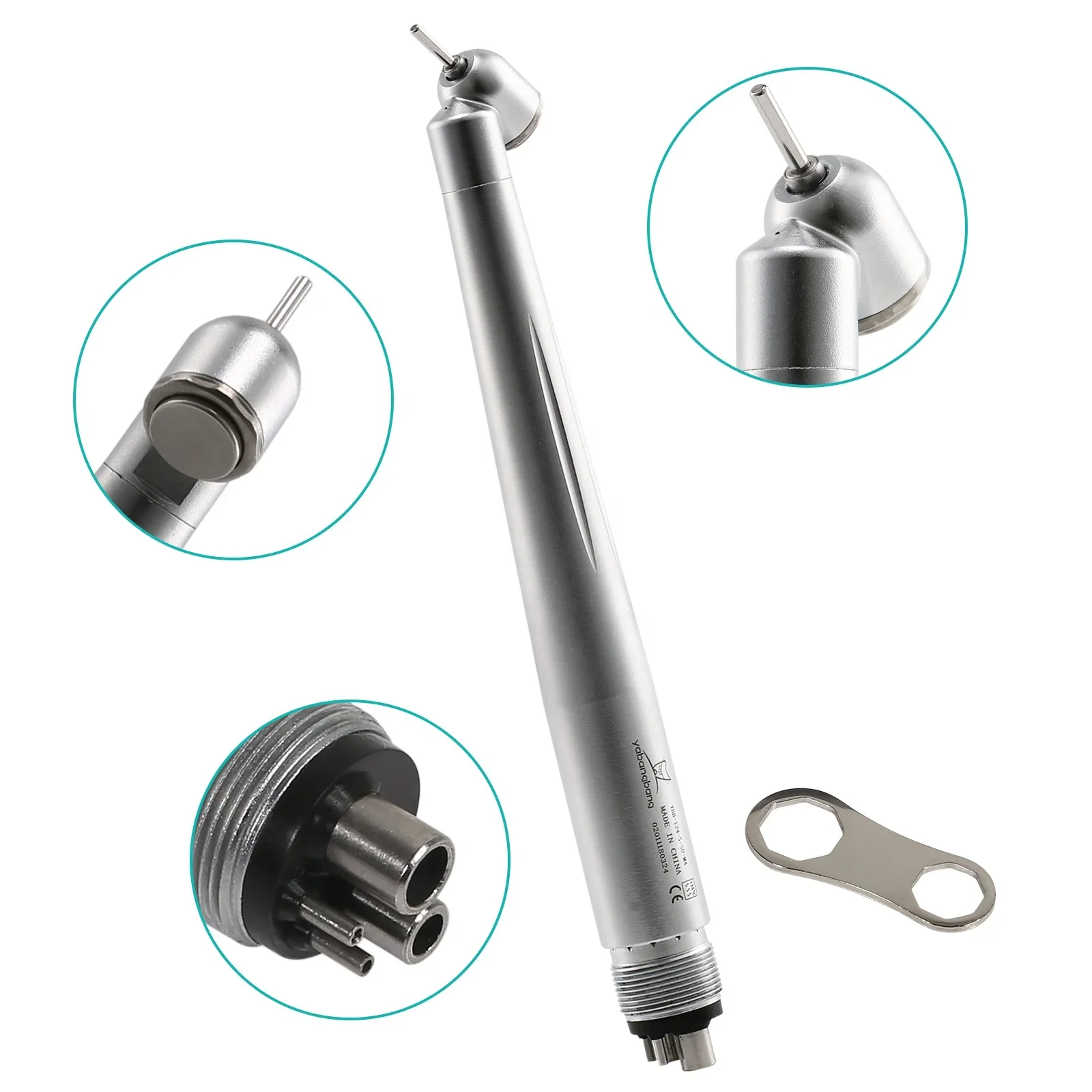 Hot Sale! den tal  Surgical Push Button Single-Way Spray High Speed Handpiece 4-Hole N-S-K Style