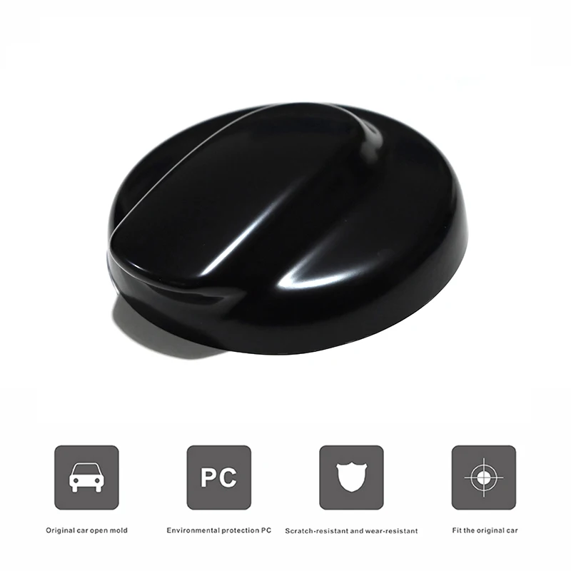 Brand New Plastic Style Black Fuel Tank Cover For MINI Cooper S JCW R55 R56  R58 R59 2.0T Car-Styling Decoration Car Accessories