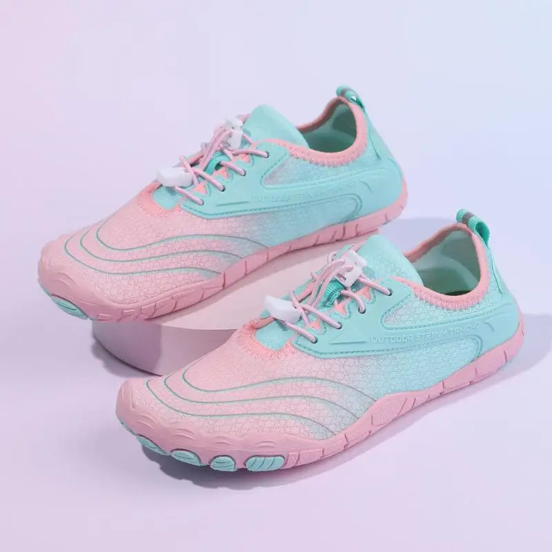 2024 New Summer Breathable Couples Sandals Lightweight Water-crossing Beach Trekking Shoes Soft Bottom Anti-slip Outdoor