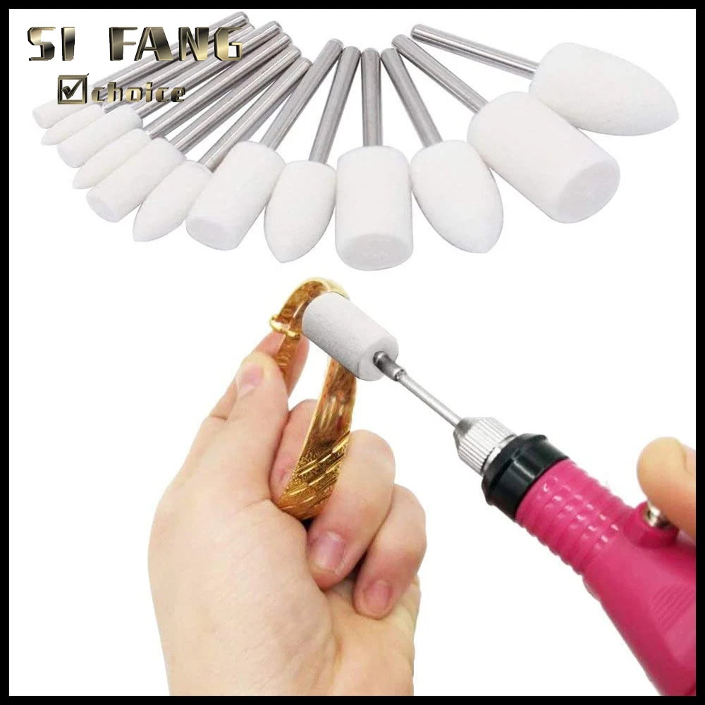 

Round Wheel Pad for Grinding and Polishing, Wool Felt, Shank Metal Surface, Dremel Rotary Tools Accessories, OD 4-20mm, 10Pcs